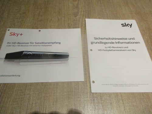 Sky installationsanleitung - sky+,